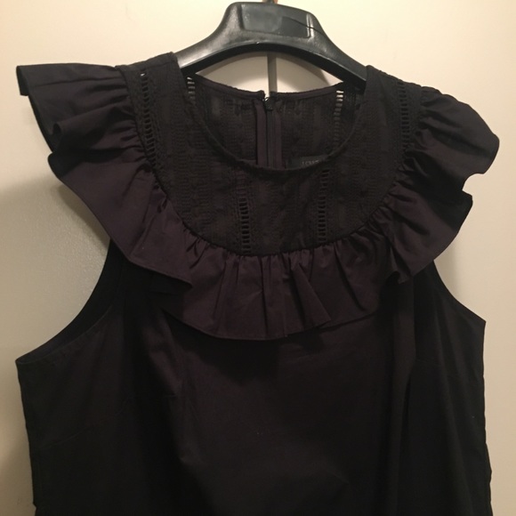 J.Crew Ruffle Neck Dress - Picture 3 of 7